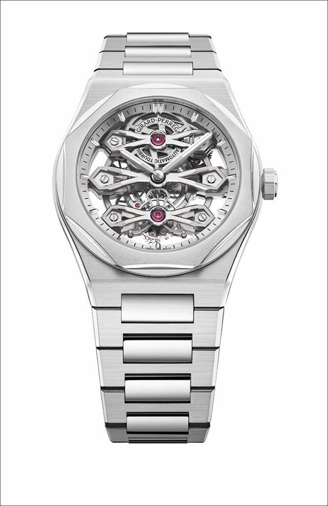 Girard-perregaux laureato three gold bridges - girard-perregaux laureato