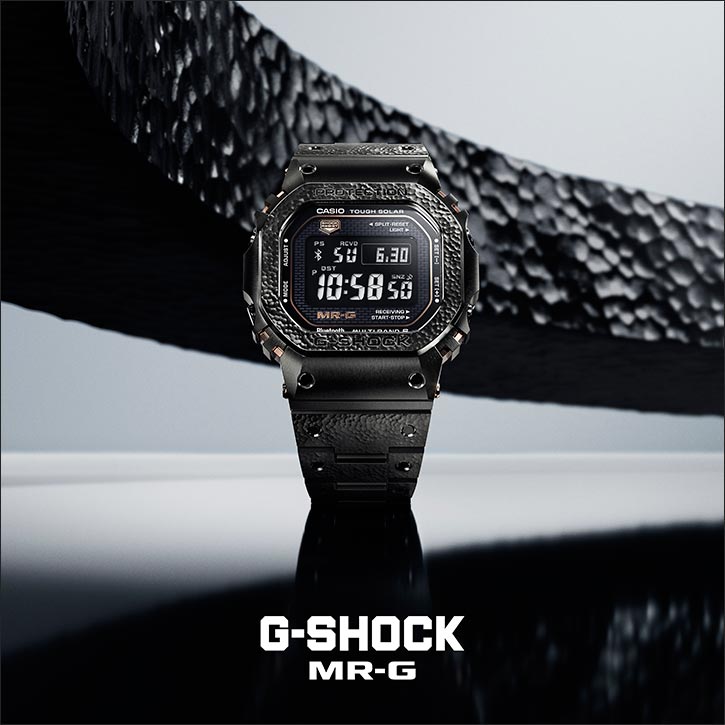 CASIO introduces a new limited edition Hammered heritage model, the New MRG-B5000HT — A Masterpiece of Japanese Craftsmanship CASIO introduces a new limited edition Hammered heritage model, the New MRG-B5000HT — A Masterpiece of Japanese Craftsma...