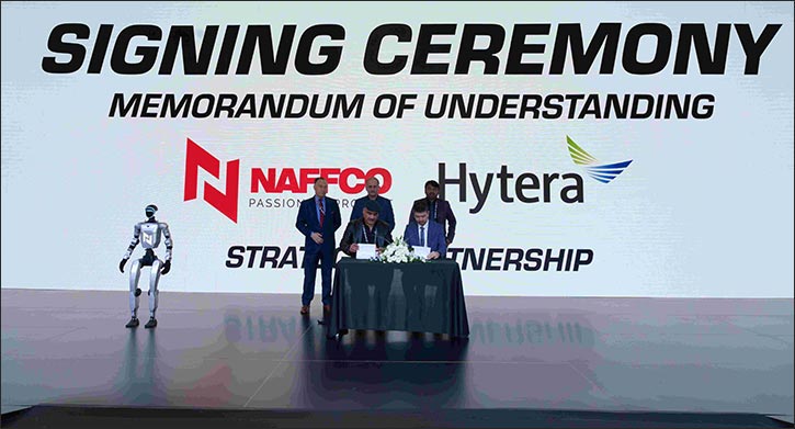 Hytera and NAFFCO Strengthen Strategic Partnership with New MoU Signing at Intersec Dubai 2026 - hytera naffco