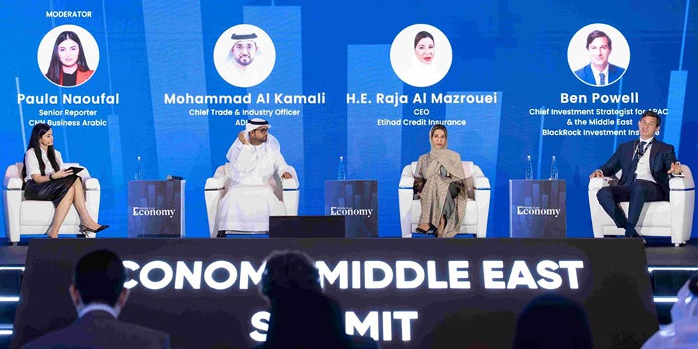 At Economy Middle East Summit 2026 ECI highlights strategic role in supporting UAE exporters amid global trade volatility At Economy Middle East Summit 2026 ECI highlights strategic role in supporting UAE exporters amid global trade volatility...