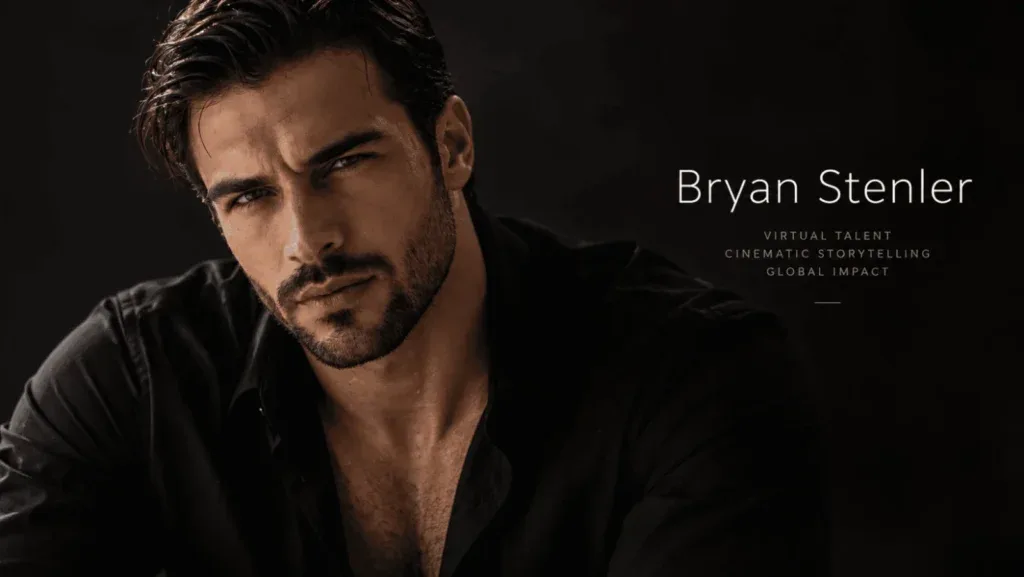 Bryan Stenler Studios Introduces Premium AI Virtual Talent for Global Luxury, Advertising and Entertainment Markets
