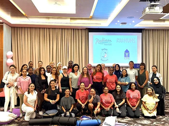Radisson Resort Ras Al Khaimah Marjan Island Hosts Sound Healing Experience in Support of Breast Cancer Awareness Month! Radisson Resort Ras Al Khaimah Marjan Island Hosts Sound Healing Experience in Support of Breast Cancer Awareness Month! -...