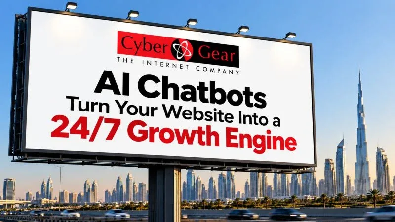 Cyber Gear Recommends AI Chatbots To Build Visitor Engagement Cyber Gear Recommends AI Chatbots To Build Visitor Engagement - cyber gear